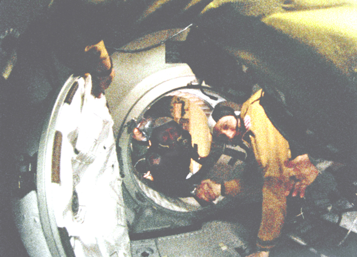 Space History Photo: Historic Handshake